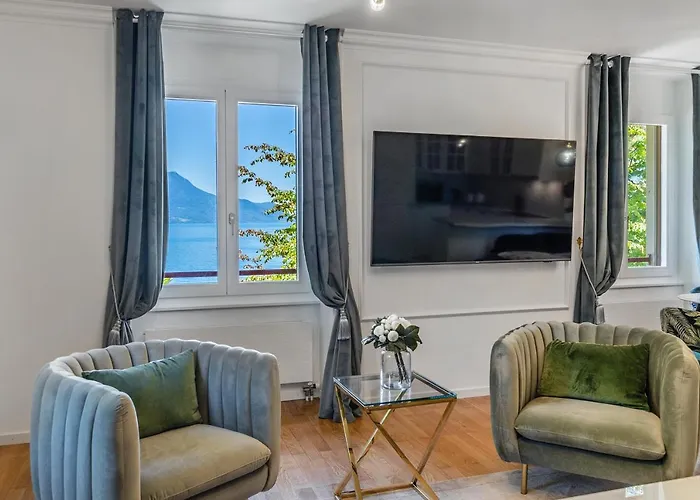 Soft Glam 1-bedroom Appt - Lake&mountain View * Montreux